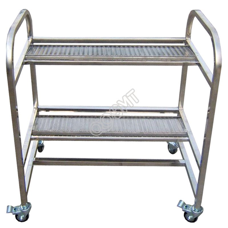FUJI XP243 Stainless Steel Feeder Cart, Feeder Storage Cart , Feeder Trolley for FUJI XP243 QP Pick And Place Machine